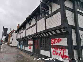 Live updates across Warrington as Cromwell's Cottage defaced with shocking graffiti