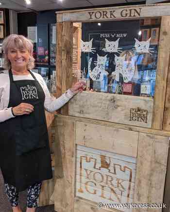 WATCH: York shop now has gin vending machine after redesigning ancient illegal contraption