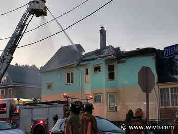 Crews respond to fire at house in area of Dismonda and Hillside