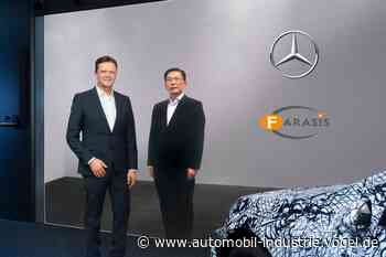 Daimler beteiligt sich an Batteriehersteller Farasis