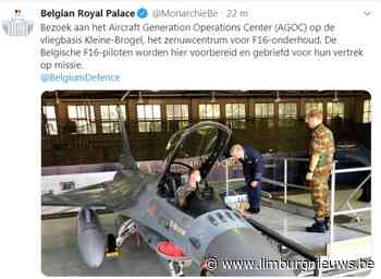 Peer: Koning bezoekt vliegbasis Kleine-Brogel (24 juni 2020) - Limburgnieuws.be