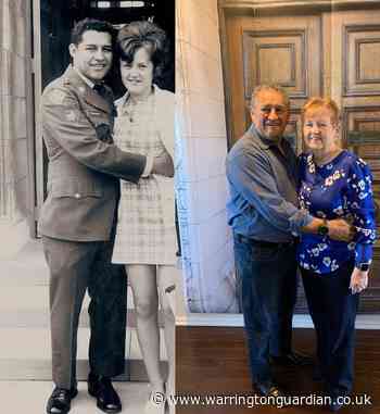 Couple living in America celebrate 50th anniversary of their Warrington wedding