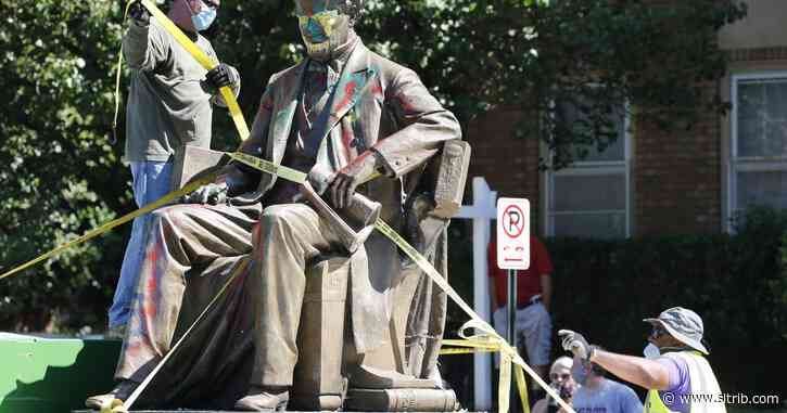 Letter: Pull those statues down