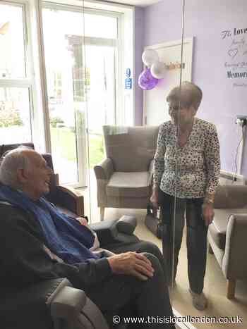 Chislehurst care home residents enjoy visitor-pod reunion