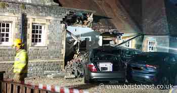 Car crashes into side of house