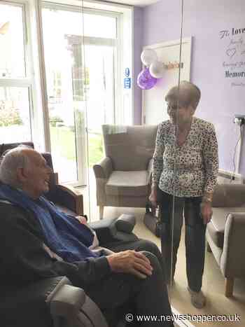 Chislehurst care home residents enjoy visitor-pod reunion
