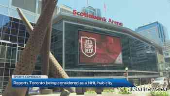Toronto considered as NHL hub city