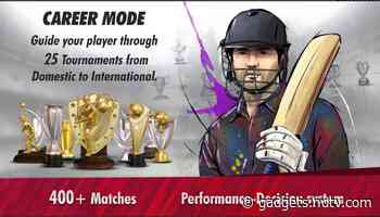 World Cricket Championship 3 New Update Brings Career Mode, Dynamic Difficulty, More