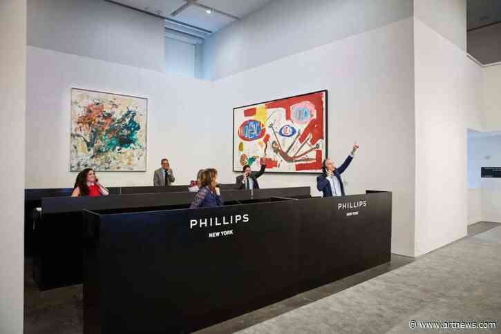Mitchell, Basquiat Top Phillips $41. M. Contemporary Evening Sale, Thirst for Young Artists Brings New Records