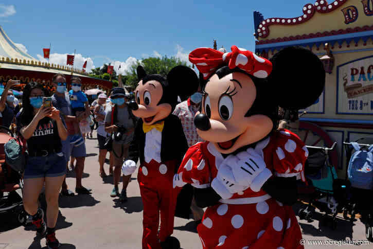 How will Disneyland characters maintain social distance in the coronavirus era?