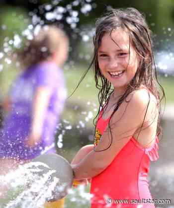 Cool! City reopens splash pad