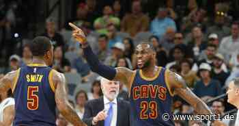 NBA: J.R. Smith treibt LeBron James in den Wahnsinn - jetzt Titel mit Lakers - SPORT1