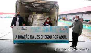 JBS doa 3.390 cestas básicas à Prefeitura de Farroupilha — Revista News - Revista News