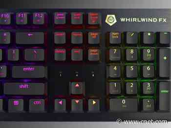 Whirlwind FX's RGB-tastic mechanical gaming keyboard is now just $85     - CNET