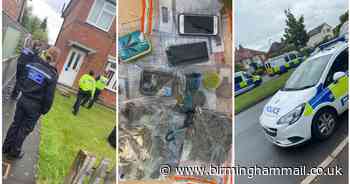 Solihull morning drugs raid results in cannabis, grinders and phone seizures - Birmingham Live