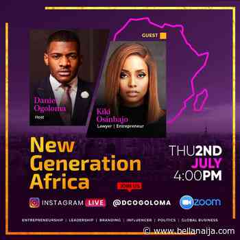 New Generation Africa hosted Lawyer & Entrepreneur, Kiki Osinbajo & Here are Few things you should Know - BellaNaija