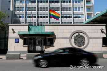 Putin mocks U.S. embassy for flying rainbow flag