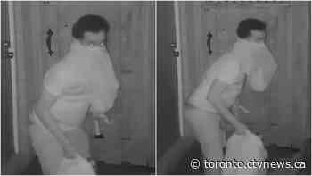 Police release video of suspect in Scarborough arson investigation