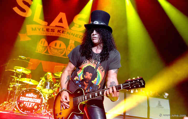 Slash gives update on new Guns N’ Roses material