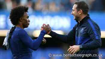 Frank Lampard still hoping Willian will sign a new Chelsea contract