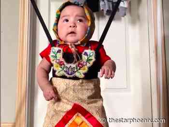 Onion Lake Sask. baby shows off dance moves