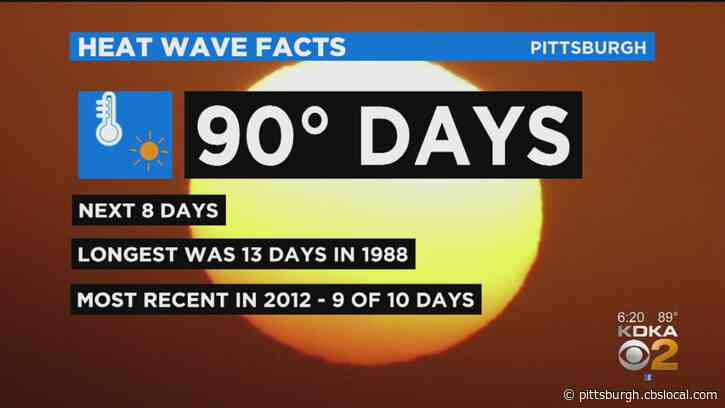 Pittsburgh Weather: Today Was The Hottest It’s Been Since 2018