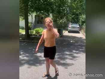 Woman calls police on black couple building patio at their own home