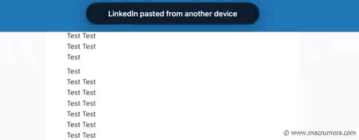 LinkedIn Says iOS App Reading Clipboard With Every Keystroke is a Bug, Fix Coming