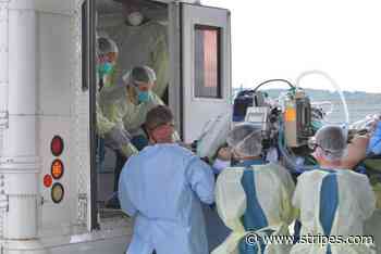 Air Force moves coronavirus patients in steel shipping containers on cargo aircraft - Stars and Stripes