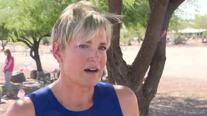 Widow of fallen officer speaks out against Mayor Romero amid thin blue line debacle