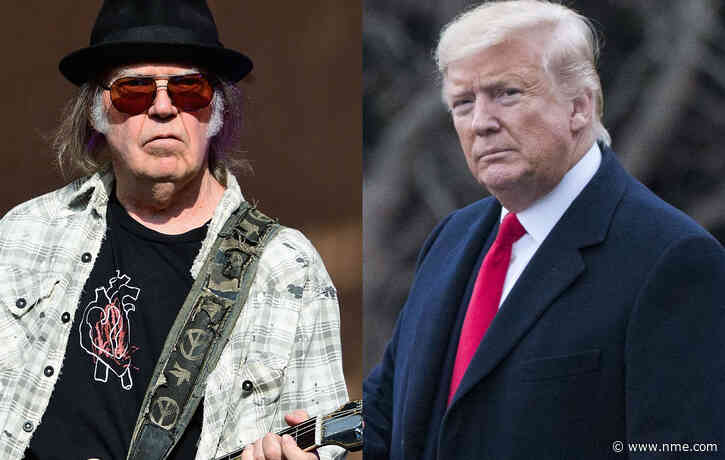 Neil Young condemns use of his music by Donald Trump