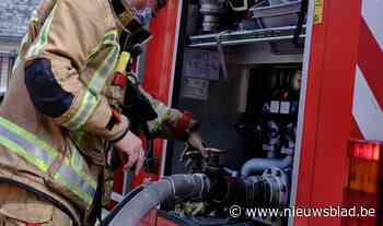 Brandweer redt man na brand in Brussels kraakpand