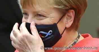 Kanzlerin : Angela Merkel zeigt sich erstmals für Foto mit Maske - General-Anzeiger Bonn