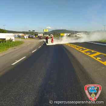 Cuidado: Acidente na RS-115, em Igrejinha, espalha óleo pela pista - Repercussão Paranhana