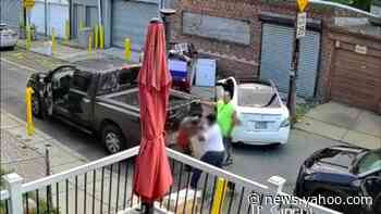 CAUGHT ON VIDEO: Knife-wielding man wanted in Philly assault over car sale: Police