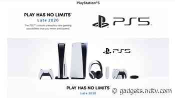 PlayStation 5 Teaser Page Goes Live on Amazon India, Flipkart; Launching in 'Late 2020'