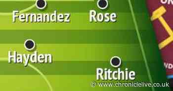 How many changes should Steve Bruce make for West Ham? Pick your Newcastle XI