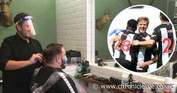 Meet the barber to the Newcastle United players and how he reopened his doors