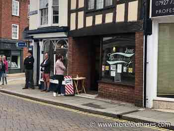 Customers queue as hairdressers across county open doors