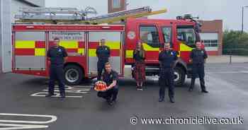 Spanish City chefs made flaming cake to say thanks to firefighters after blaze