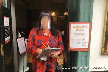 What Newcastle city centre looked like as pubs reopened