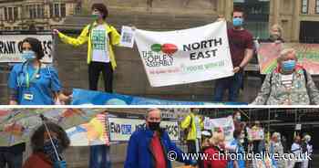 Newcastle campaigners celebrate 72nd NHS birthday during pandemic