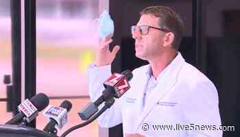 ‘Put the damn mask on:’ Strong message from S.C. hospital chief medical officer - Live 5 News WCSC
