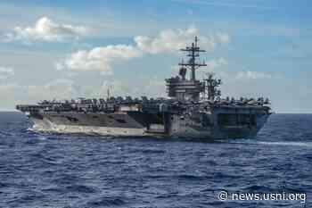 Sailor on USS Theodore Roosevelt Dies of Medical Emergency; Cause Not Yet Released - USNI News