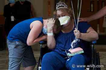 Cancer patient diagnosed with COVID-19 reunites with family after 96 days