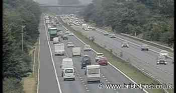 Traffic on M5 as motorists head for staycation hot spots