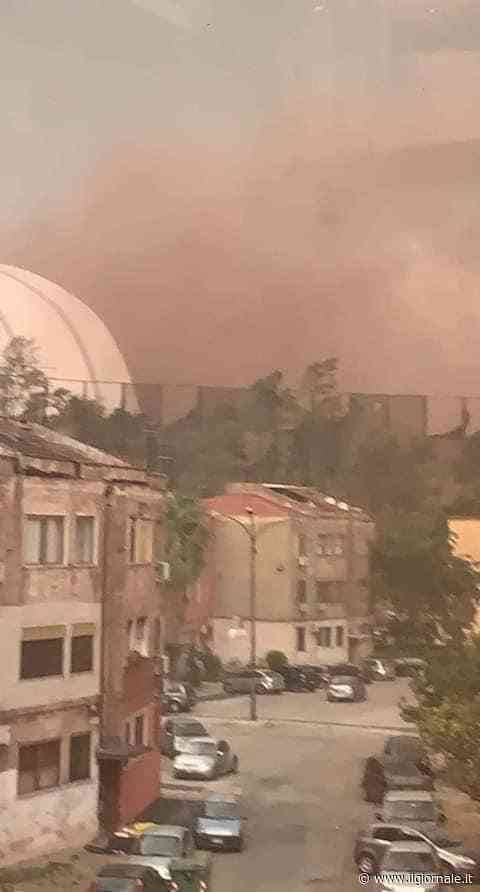 Un tornado alza le polveri minerali: l'ex Ilva spaventa Taranto