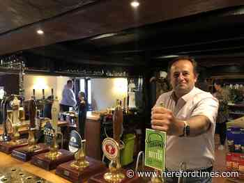 Landlord pleased to welcome back his regulars at country pub