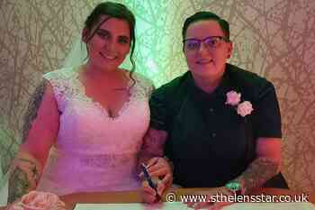 Couple tie the knot in midnight ceremony after lockdown eased - St Helens Star