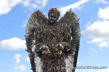 Tragic reason behind the Knife Angel's visit to Hereford revealed